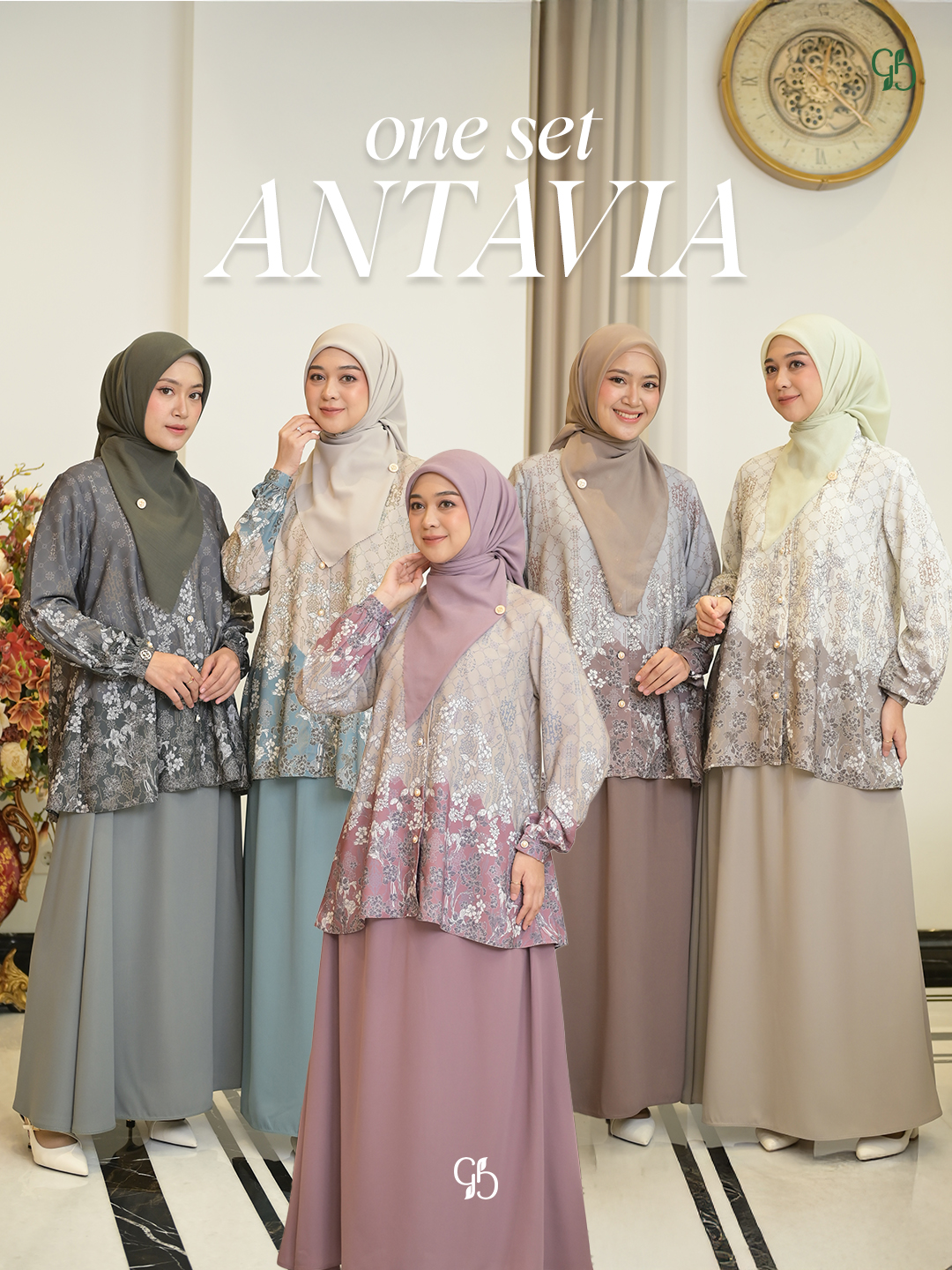 GREENISM - Antavia Oneset Atasan Bawahan | Baju Wanita Terbaru 2026