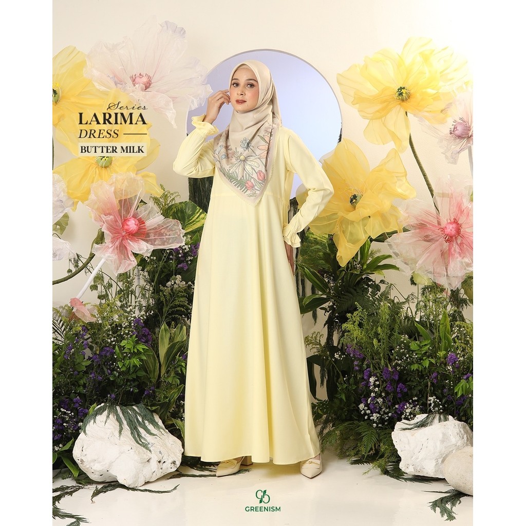 GREENISM - LARIMA DRESS I READY STOCK