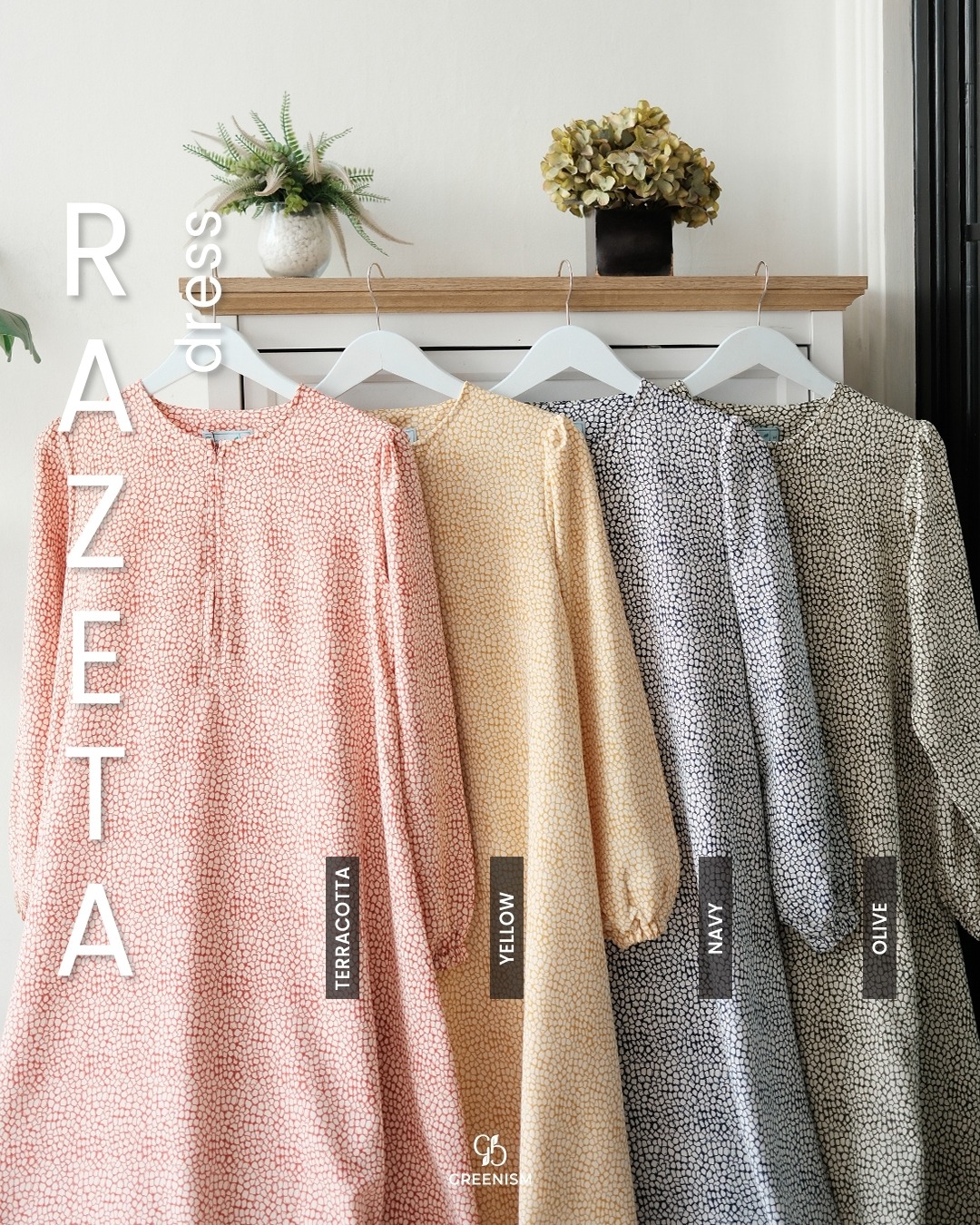 GREENISM - RAZETA DRESS | BUSUI FRIENDLY