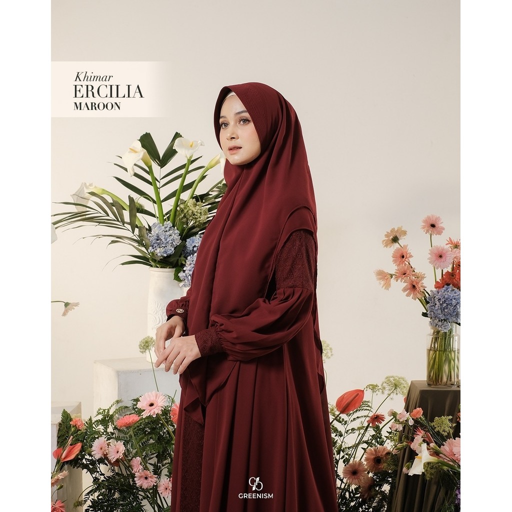 GREENISM | ERCILIA HIJAB WANITA I READY STOCK