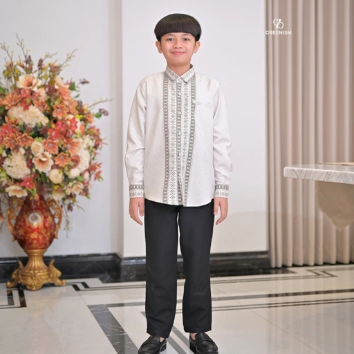 Greenism | Ready Stock | Senada Selaras Koko Anak Lengan Panjang | All Color | Sarimbit Terbaru Lebaran 2027