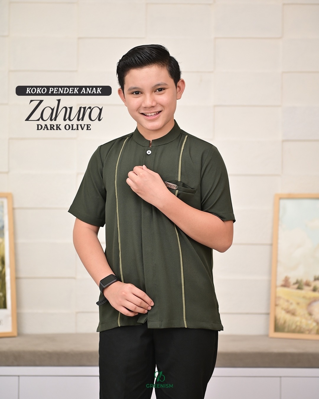 ZAHURA KOKO ANAK PENDEK I READY STOCK