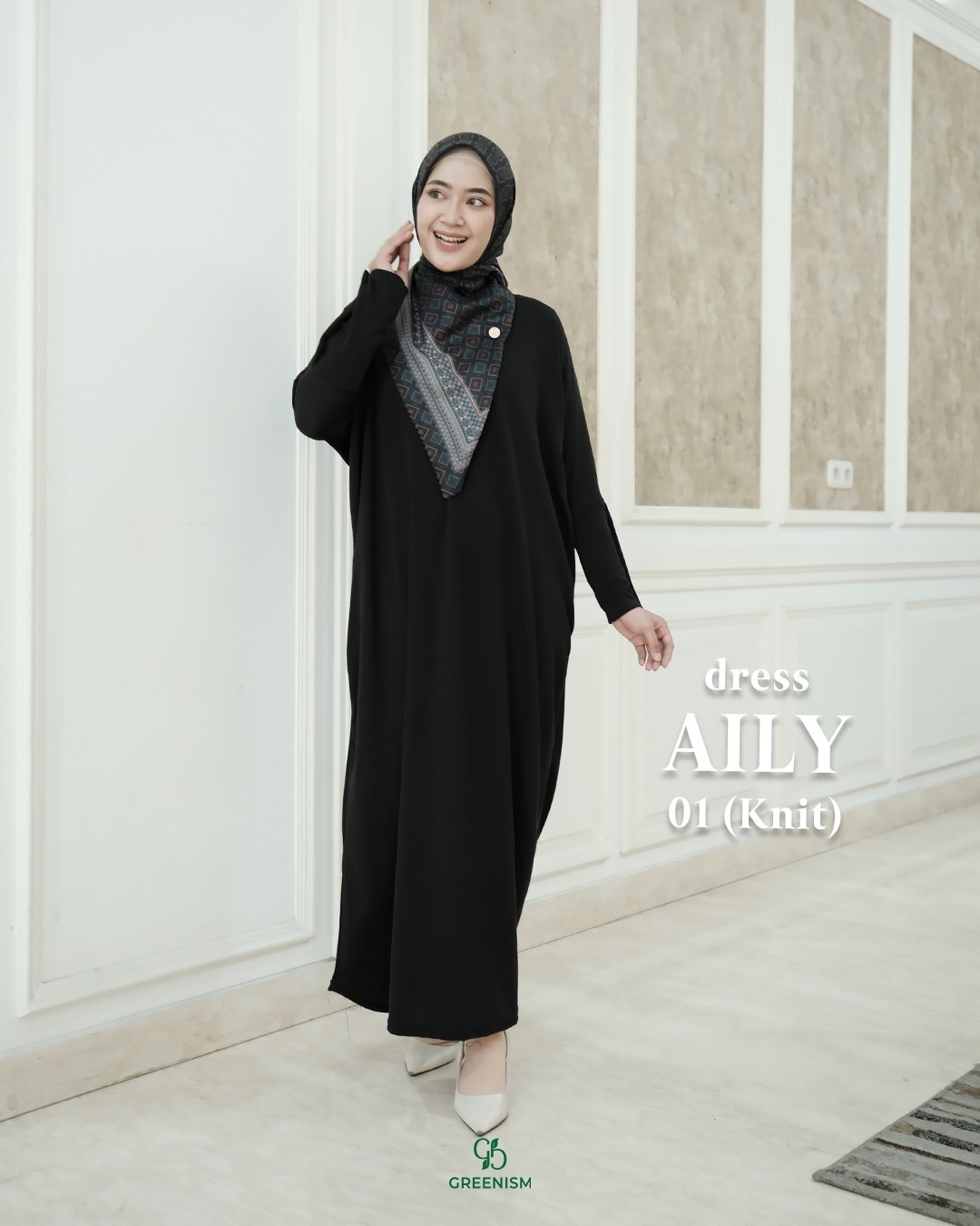 GREENISM - AILY DRESS I READY STOCK