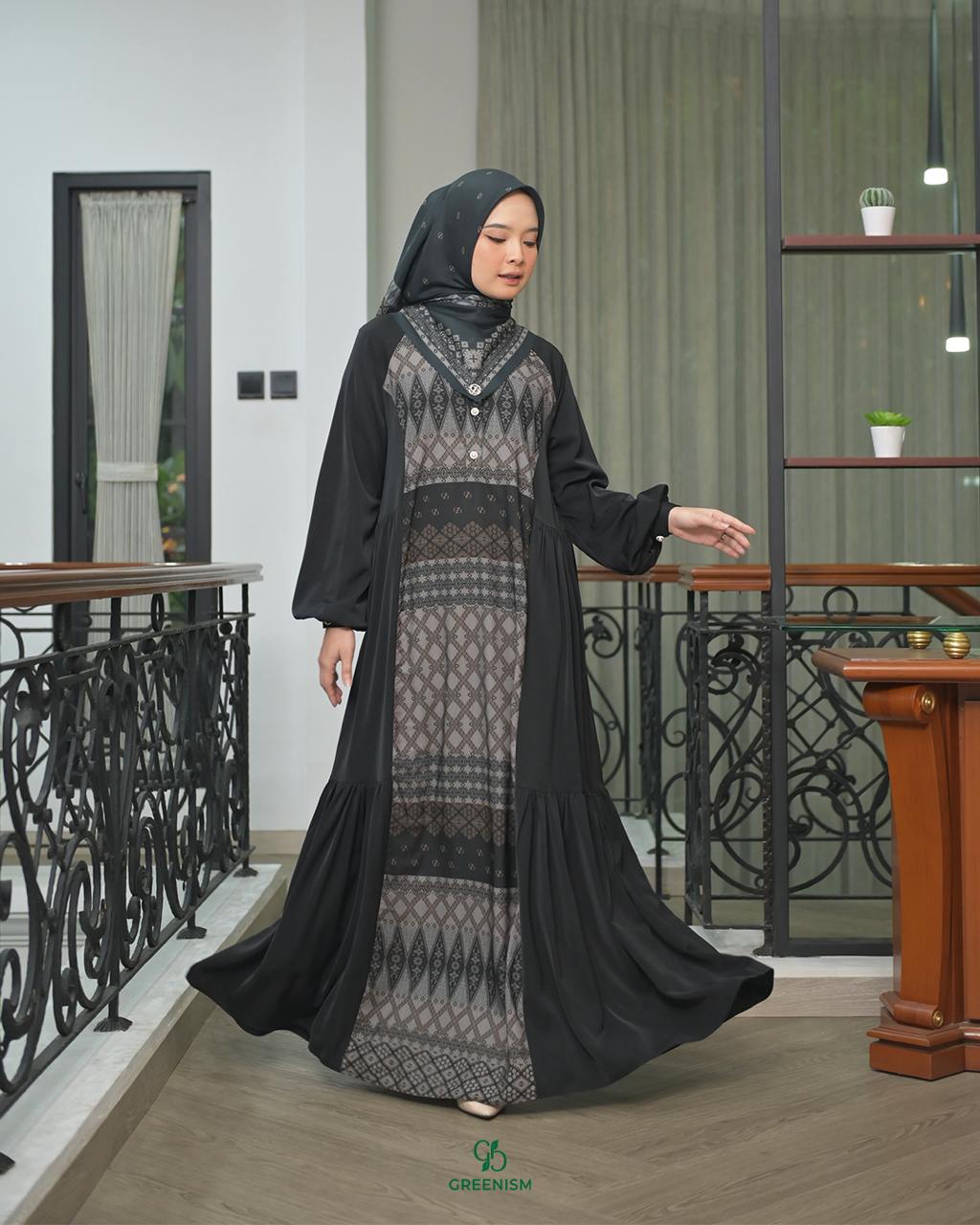 GREENISM - SONGKA DRESS DEWASA (A) I READY STOCK