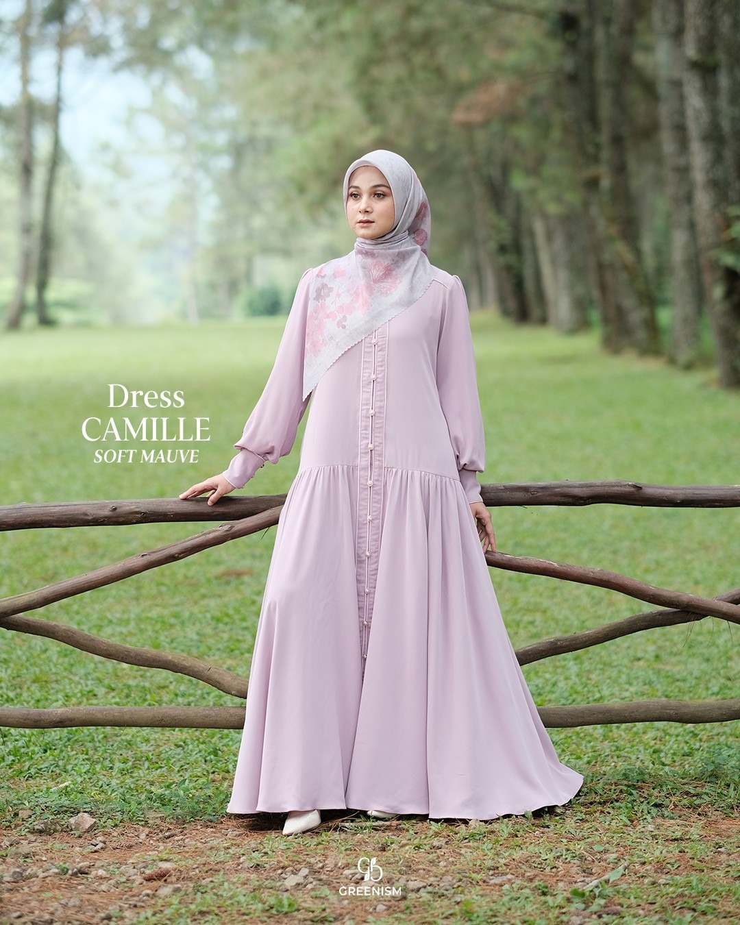 GREENISM - CAMILLE DRESS I READY STOCK