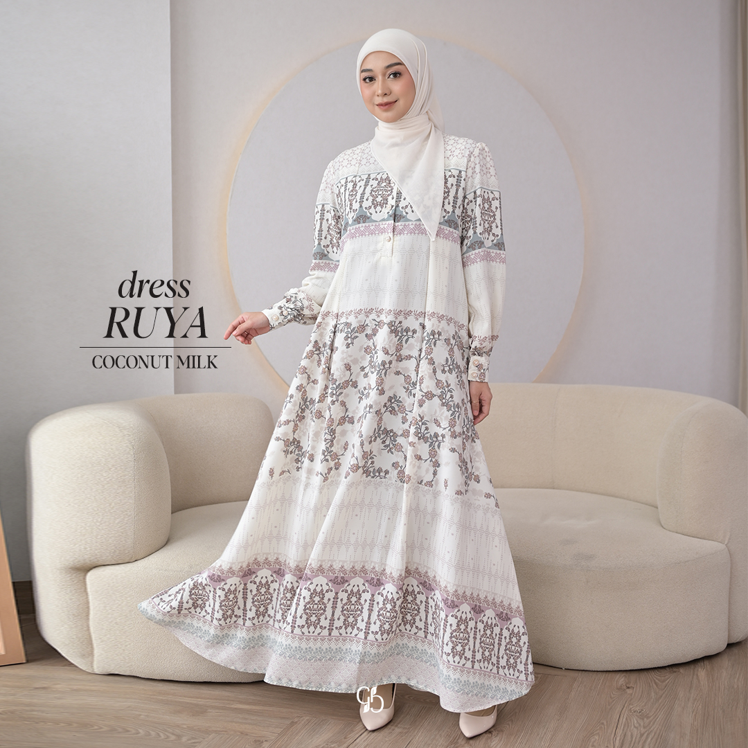 RUYA DRESS | READY STOCK