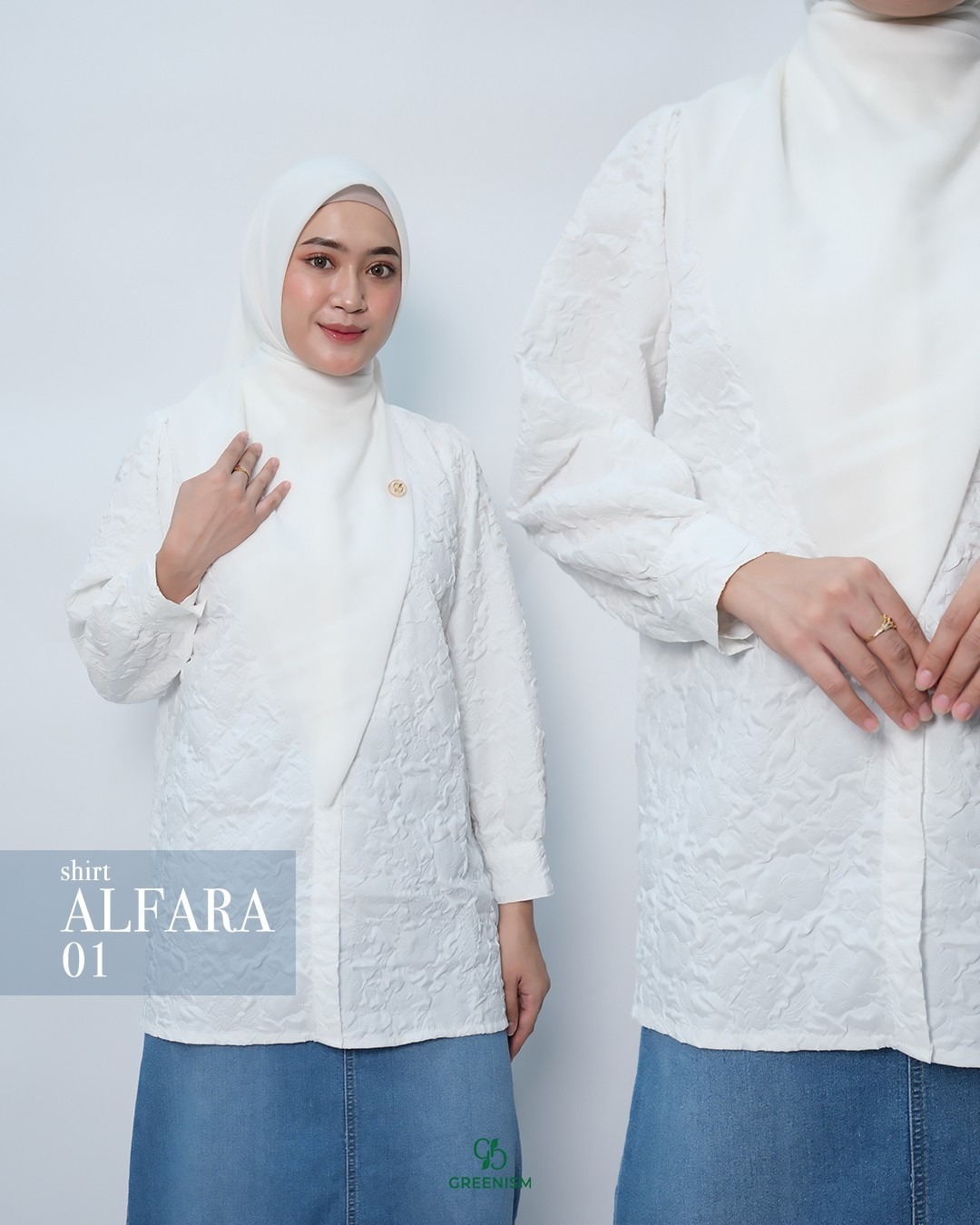 GREENISM - ALFARA SHIRT JAQUARD