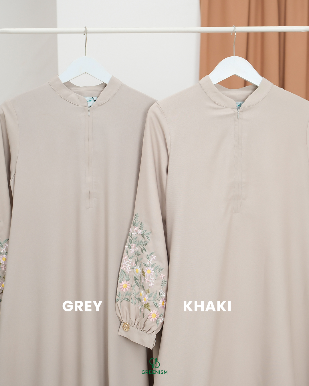 GREENISM - Ranti Dress Syakila  | Busui friendly Gamis Daily