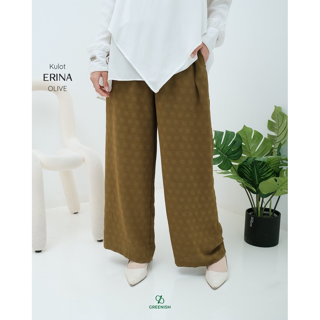 GREENISM - ERINA KULOT I READY STOCK