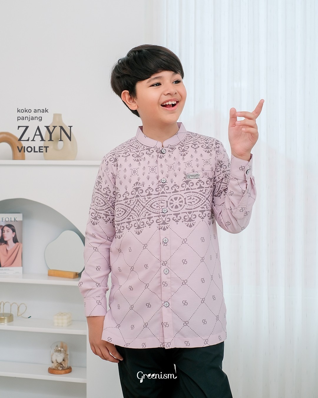 GREENISM - ZAYN KOKO ANAK PANJANG | READY STOCK
