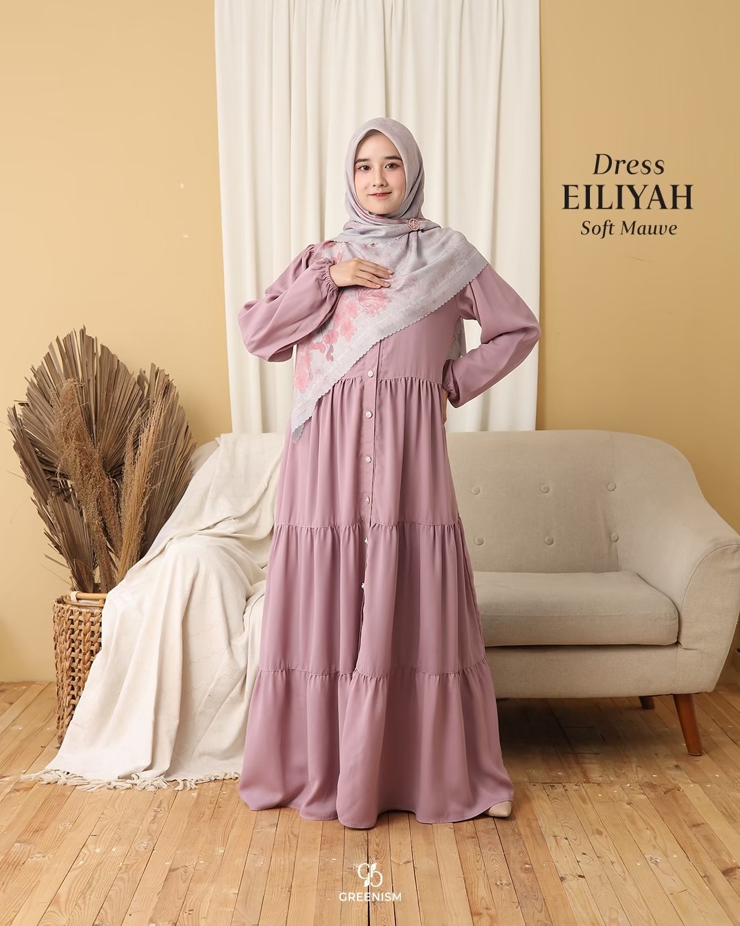 GREENISM - EILIYAH DRESS I READY STOCK