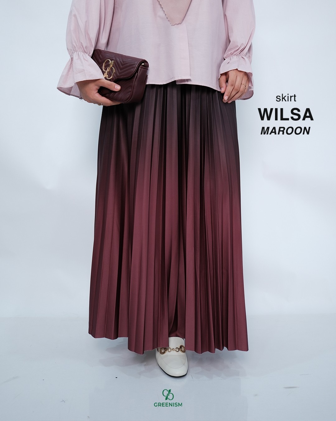 GREENISM - WILSA SKIRT | READY STOCK