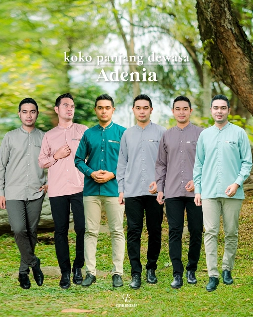 Image of GREENISM - ADENIA KOKO DEWASA PANJANG I READY STOCK