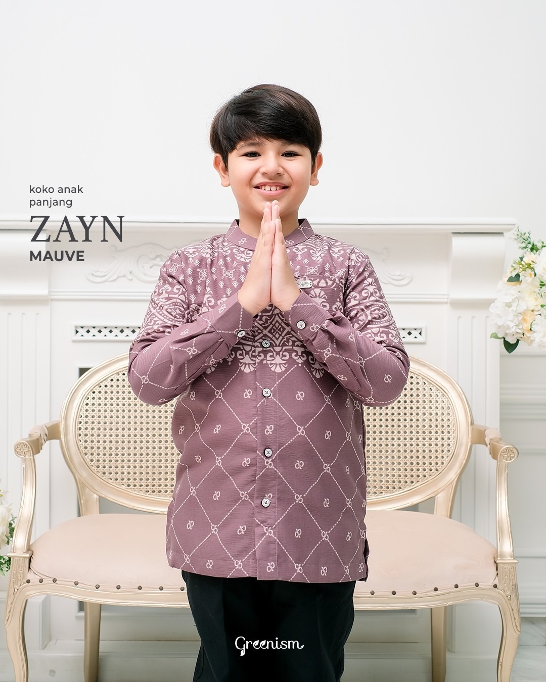 GREENISM - ZAYN KOKO ANAK PANJANG | READY STOCK