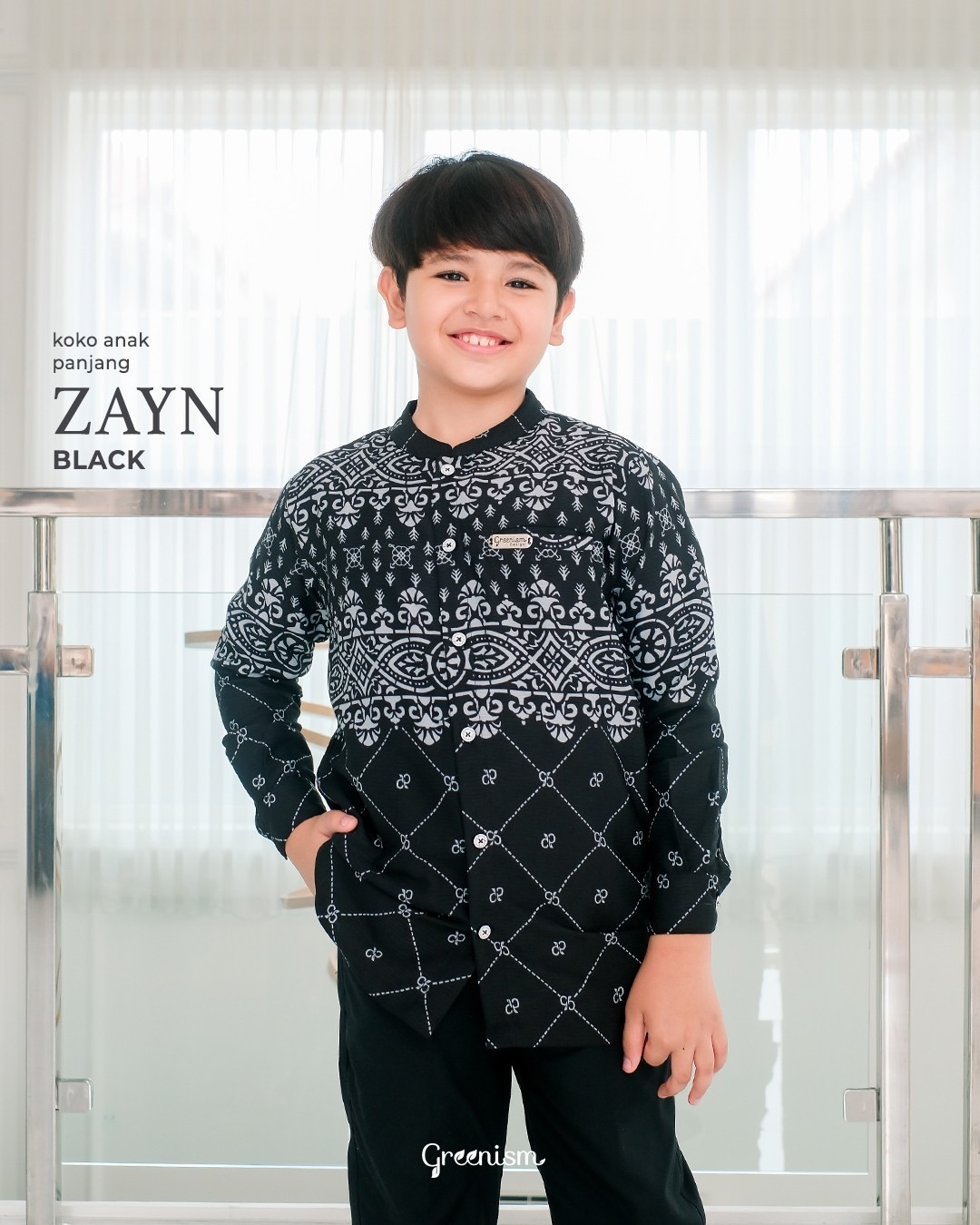 GREENISM - ZAYN KOKO ANAK PANJANG | READY STOCK