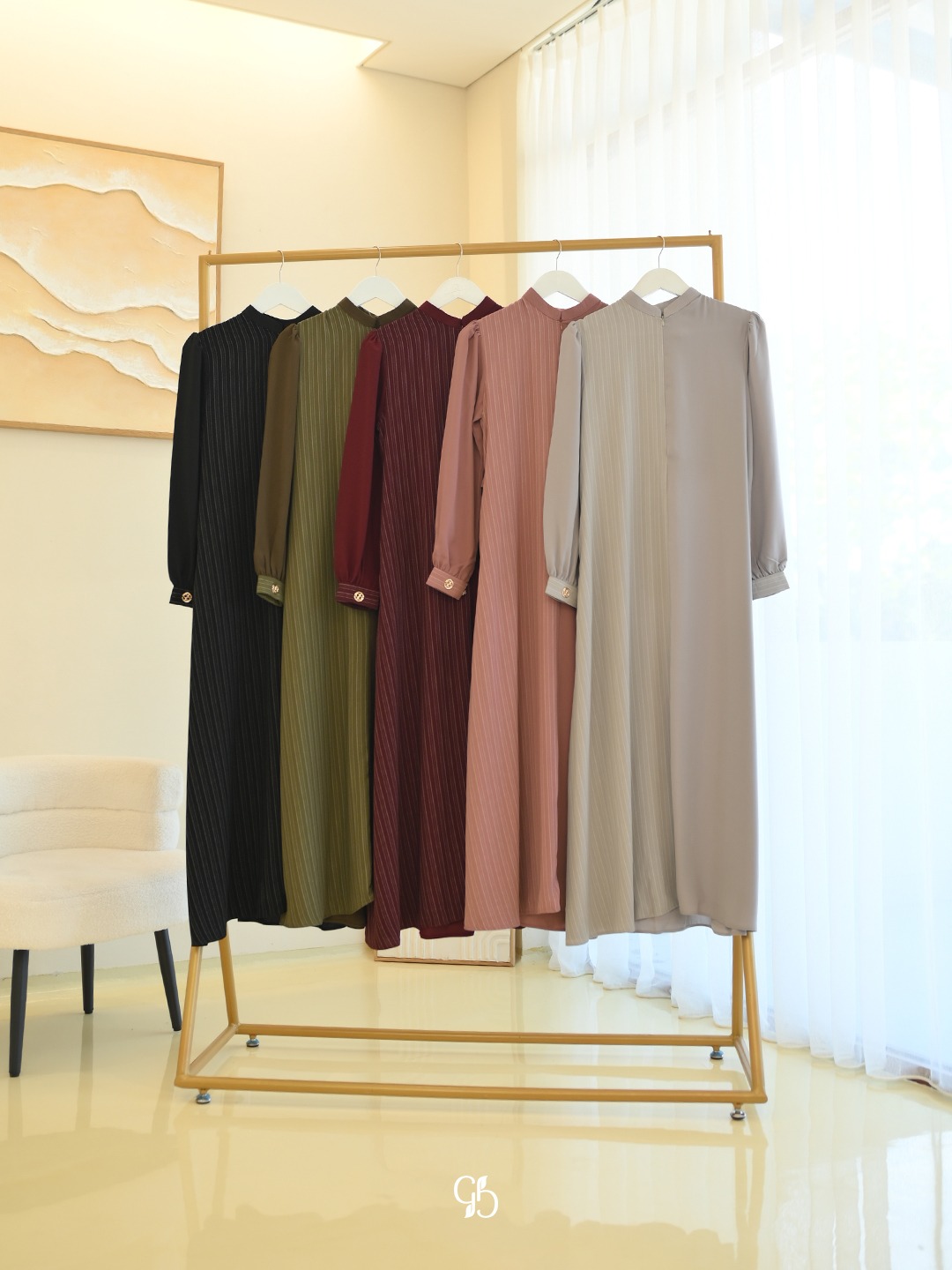 GREENISM - Arashi Dress All Colours | Gamis Lebaran 2026 Model Terbaru