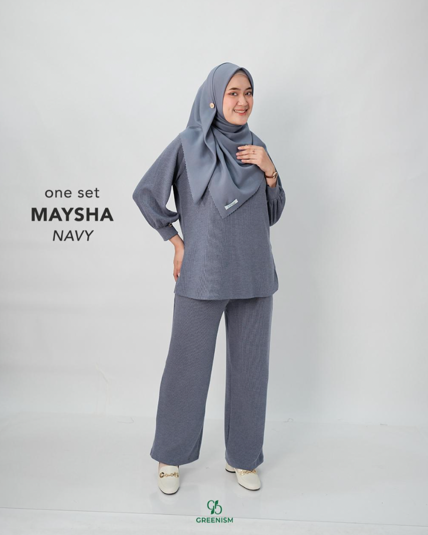 GREENISM - Maysha Oneset | Baju Atasan Wanita Terbaru 2026