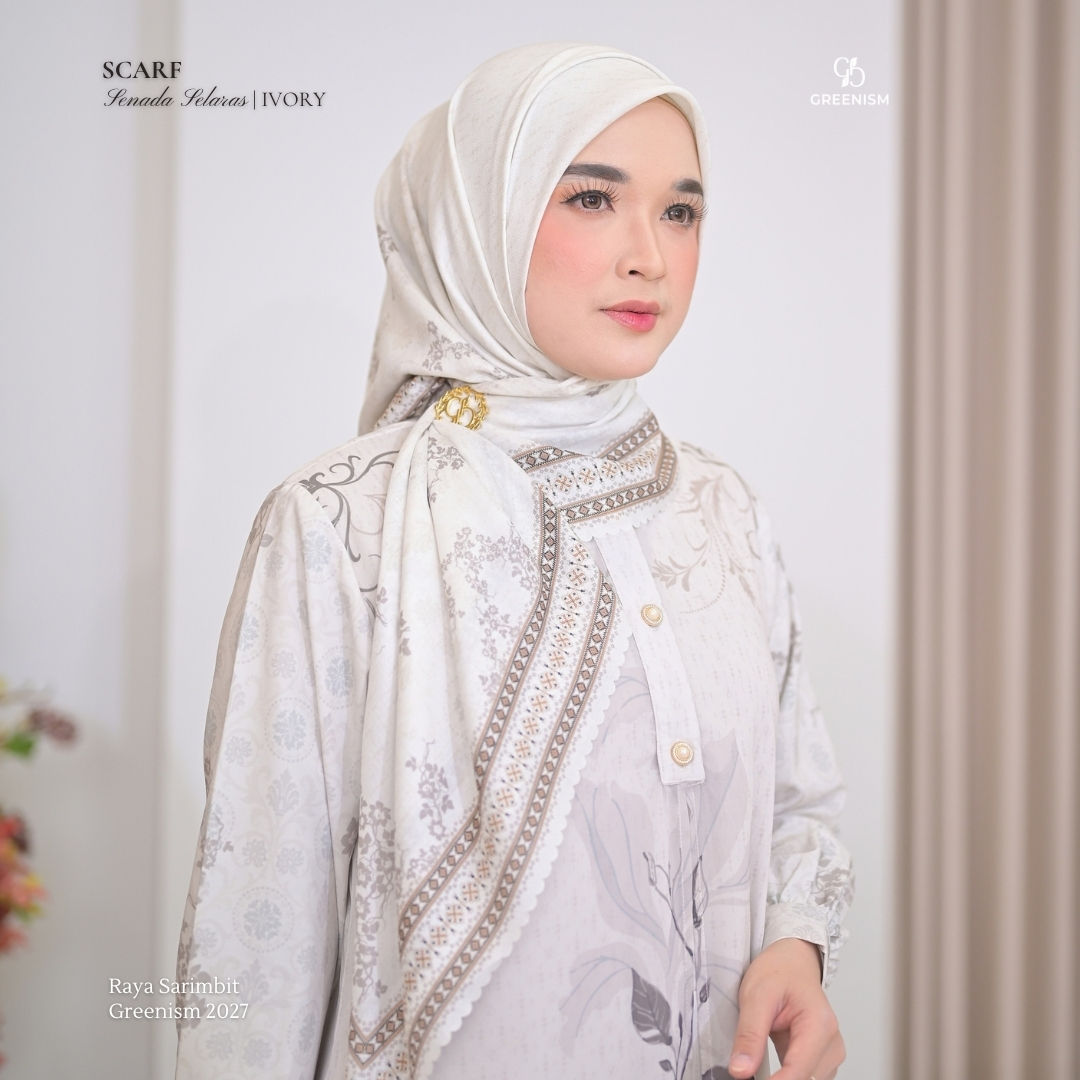 GREENISM | Ready Stock | Senada Selaras Scarf | All Color | Sarimbit Terbaru Lebaran 2027