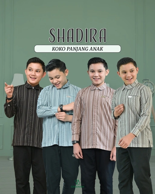 Image of GREENISM - SHADIRA KOKO ANAK PANJANG I READY STOCK