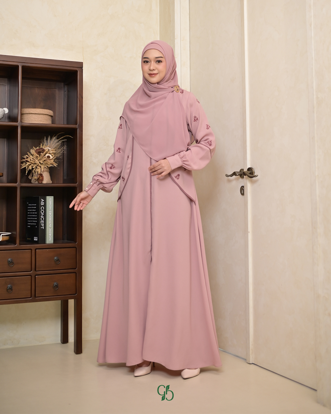 GREENISM - Maisha Dress Yoris Bordir | Busui Friendly