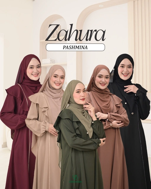 Image of ZAHURA HIJAB DEWASA I READY STOCK