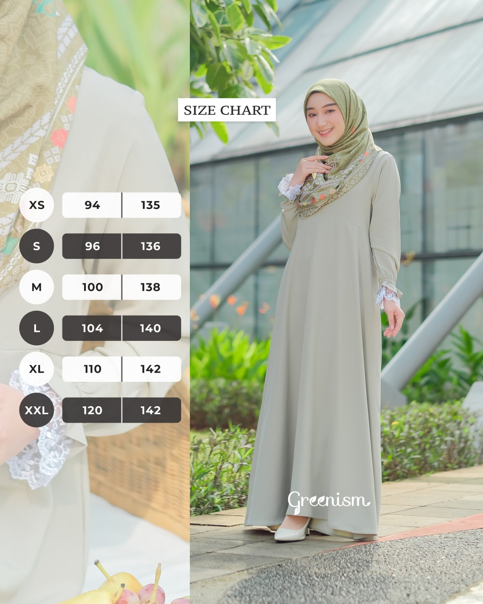 GREENISM - ADINDA DRESS SERIES 1 I READY STOCK