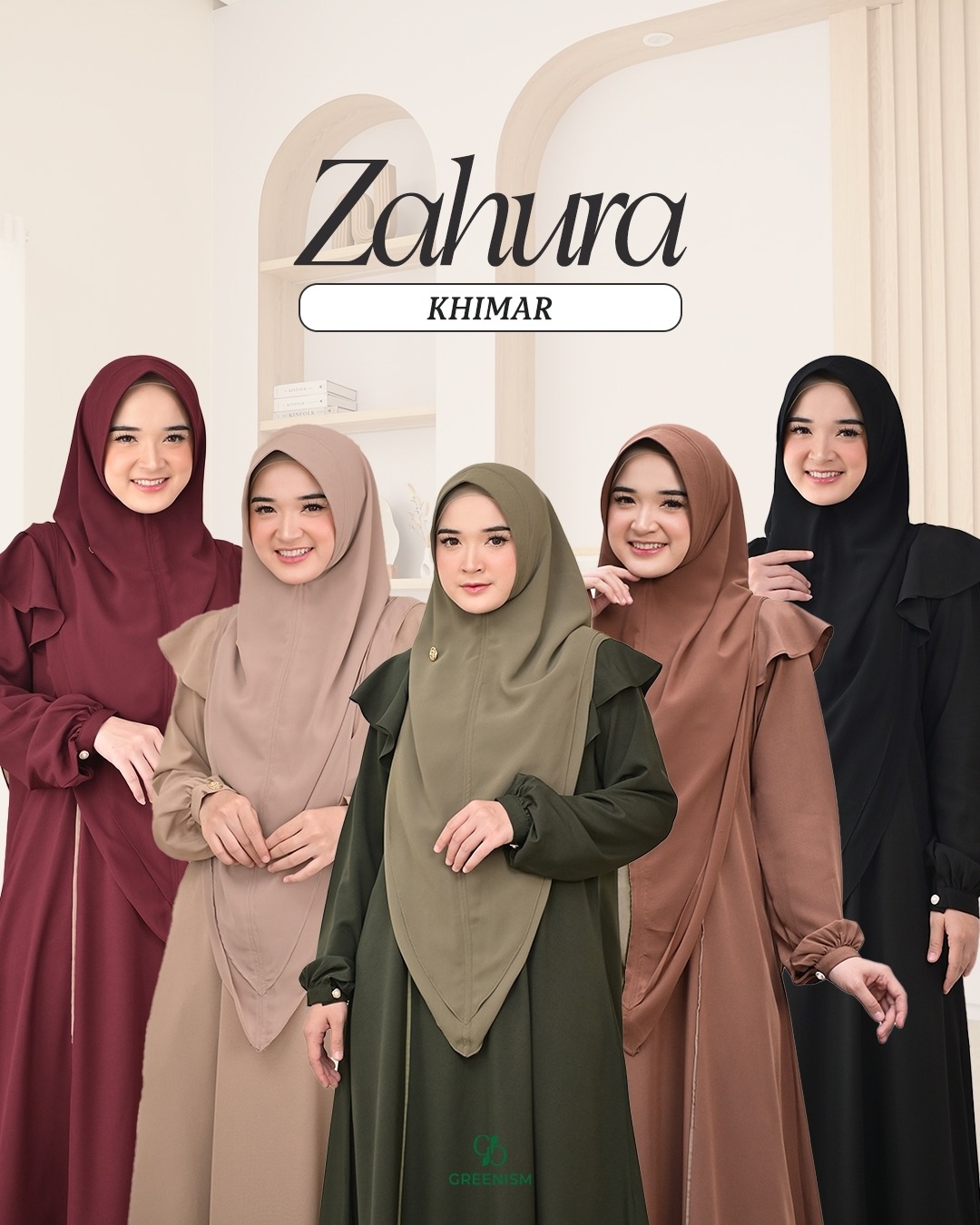ZAHURA HIJAB DEWASA I READY STOCK