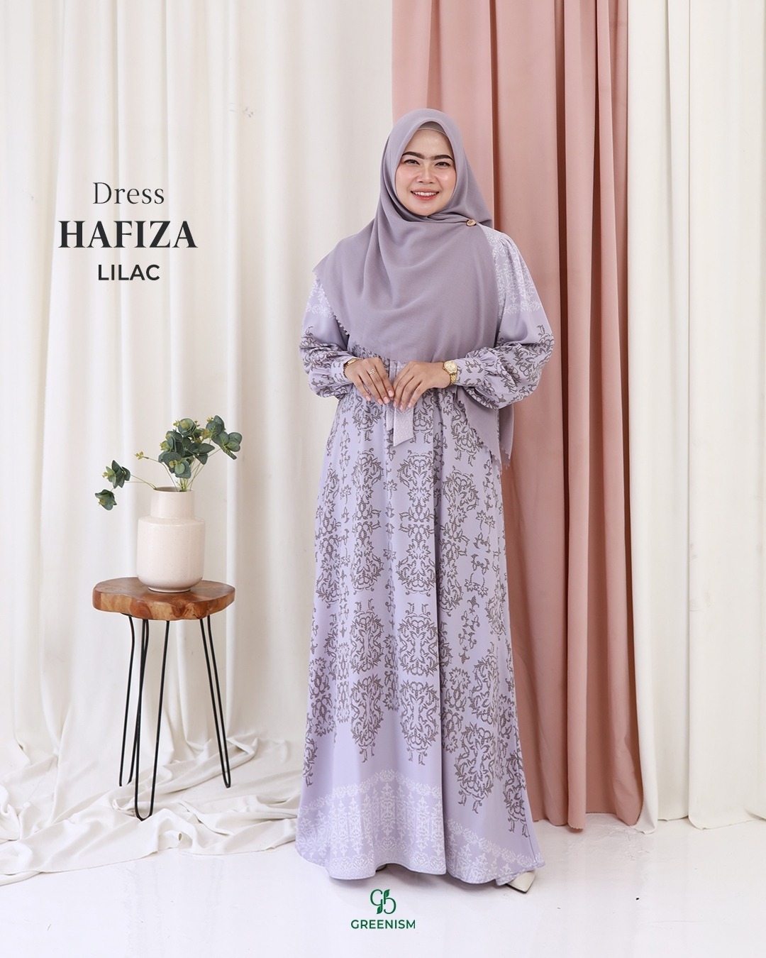 GREENISM - HAFIZA DRESS I READY STOCK
