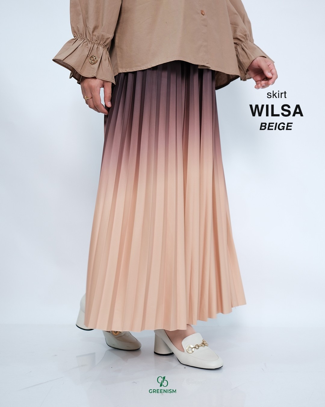 GREENISM - WILSA SKIRT | READY STOCK