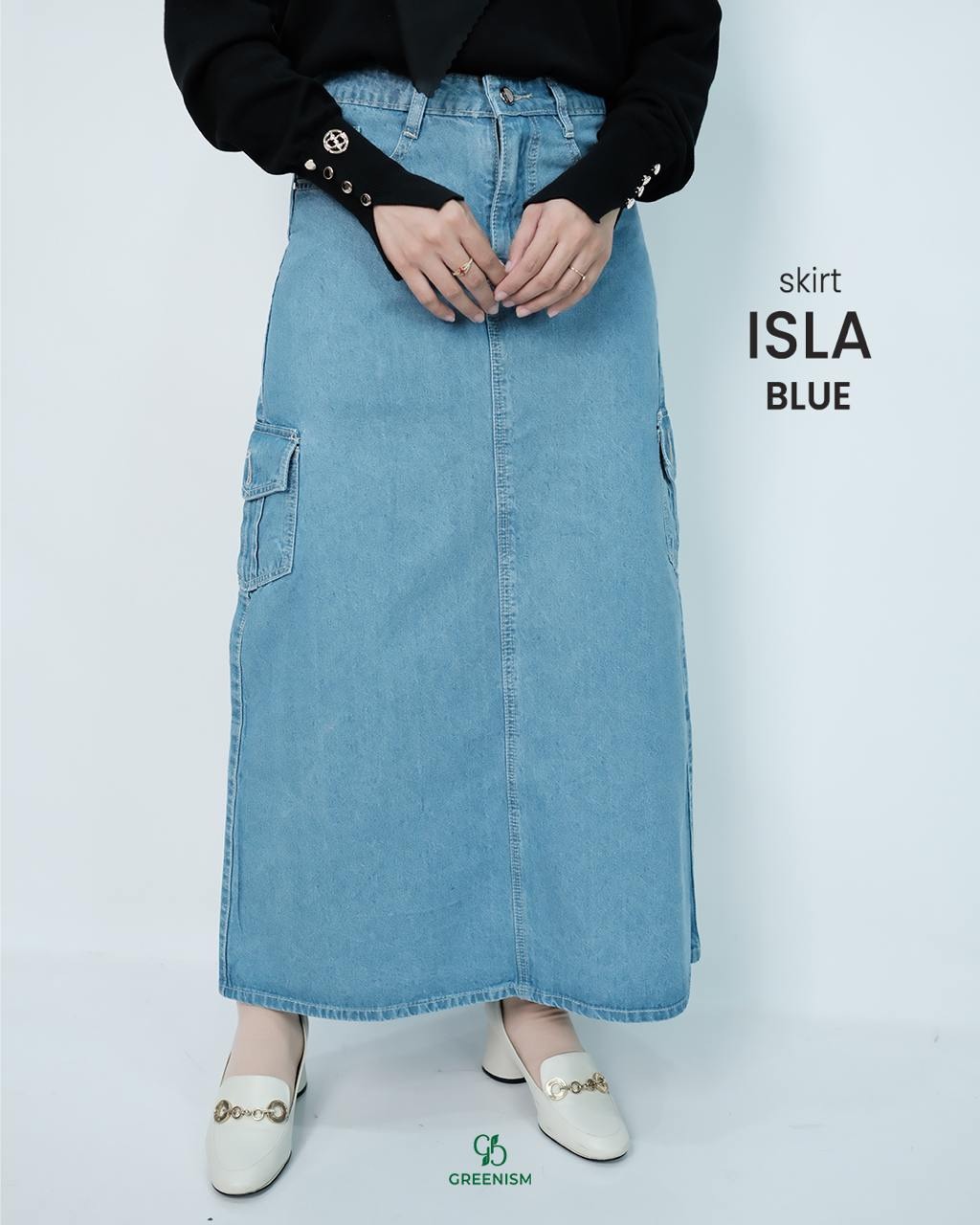 GREENISM - ISLA SKIRT JEANS