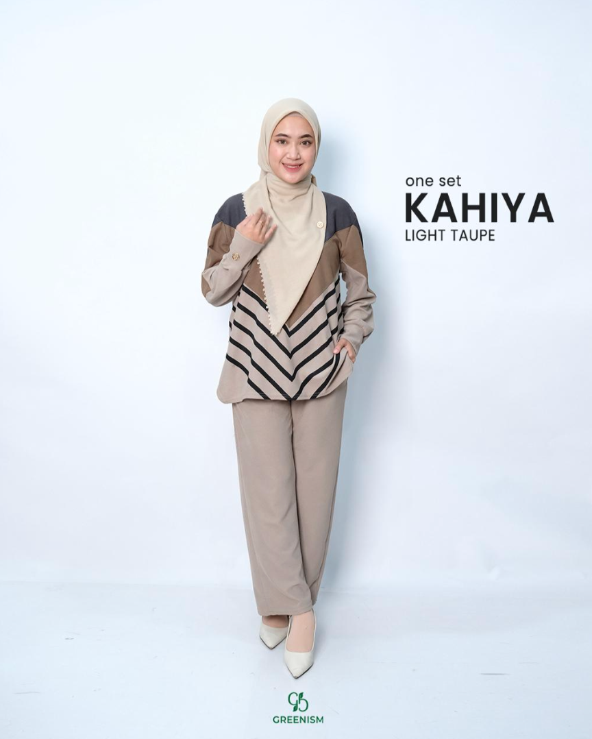 GREENISM - Kahiya Oneset | Baju Atasan Wanita Terbaru 2026