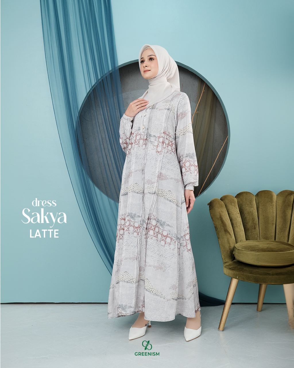 GREENISM - SAKYA DRESS | BUSUI FRIENDLY