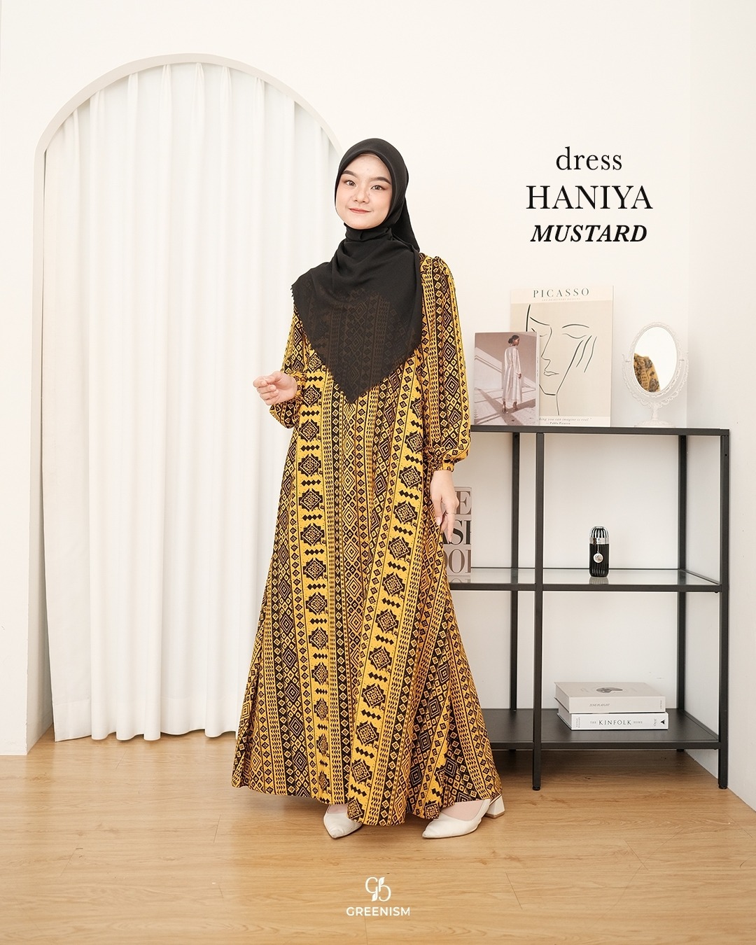 GREENISM - HANIYA DRESS I READY STOCK