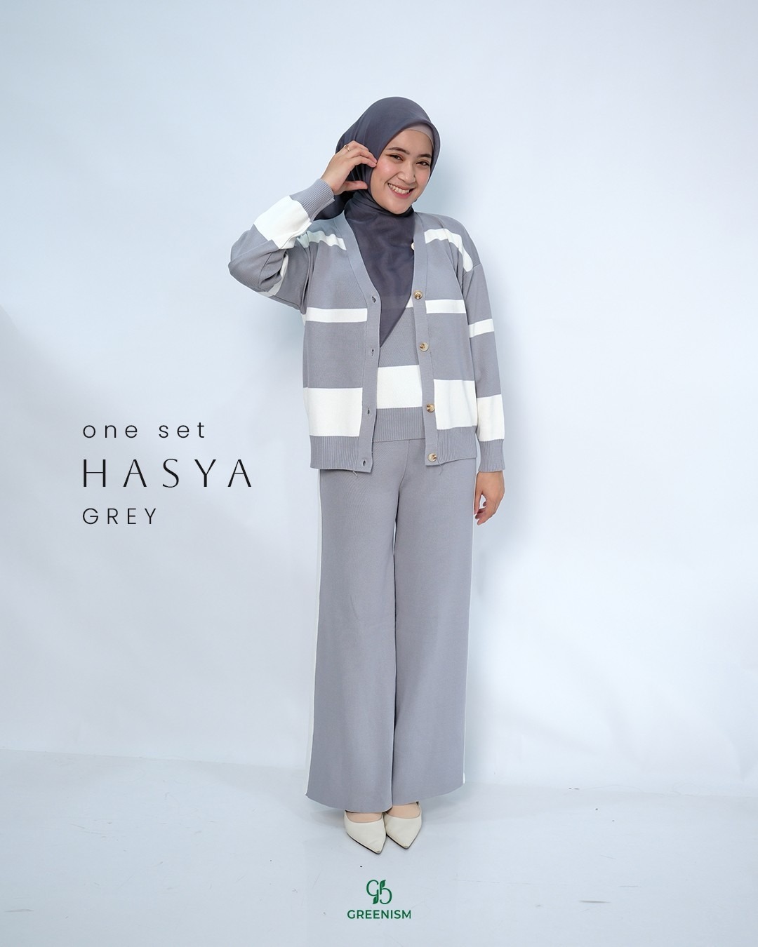 GREENISM - HASYA ONE SET RAJUT