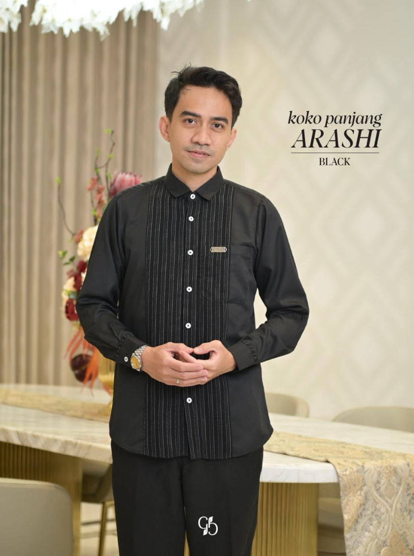 GREENISM - Arashi Koko Pria Panjang All Colours | Gamis Lebaran 2026 Model Terbaru