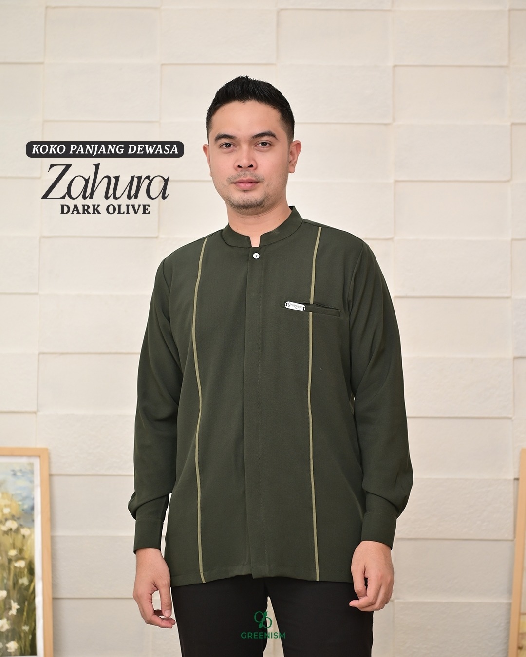 GREENISM - ZAHURA KOKO DEWASA PANJANG I READY STOCK
