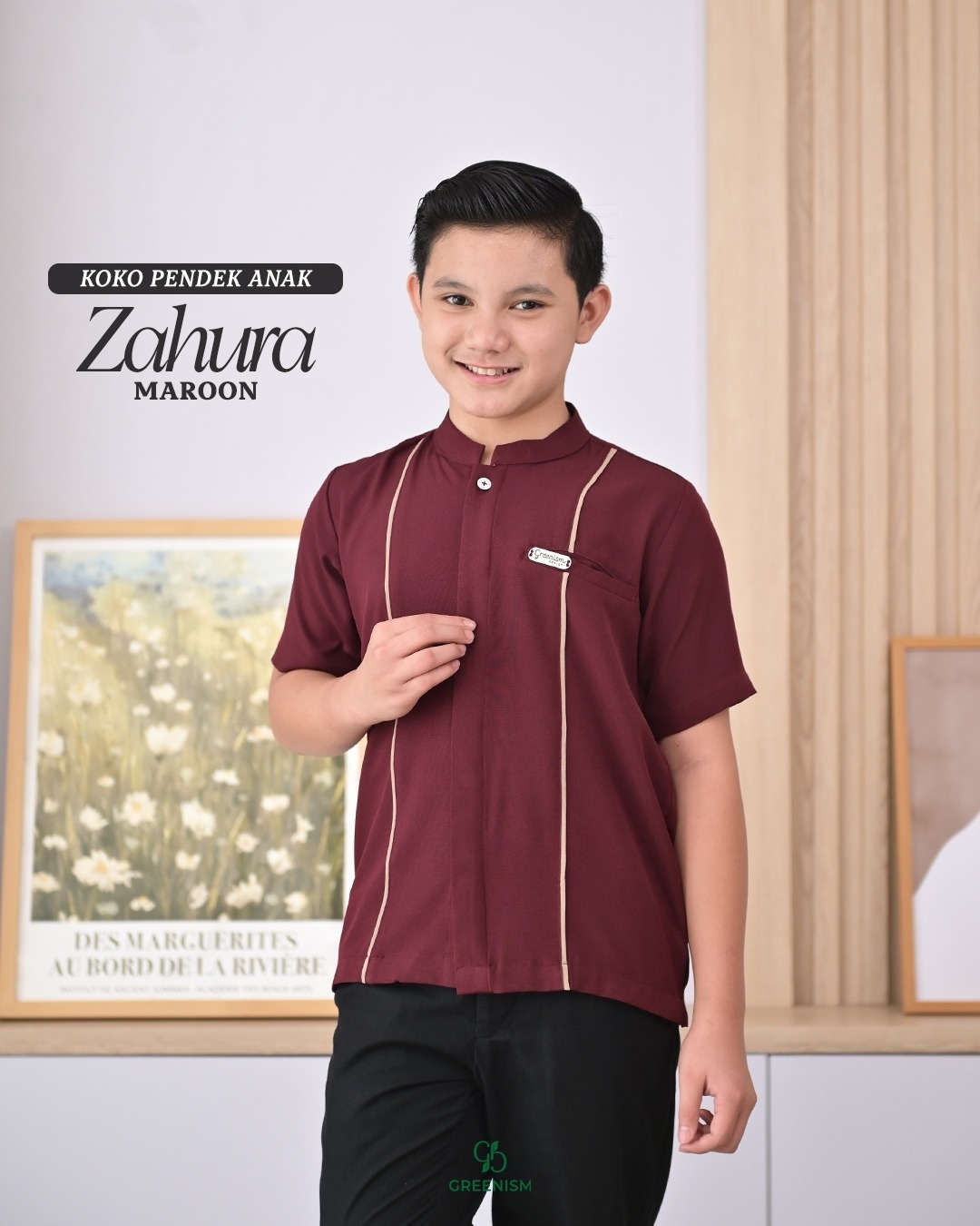ZAHURA KOKO ANAK PENDEK I READY STOCK