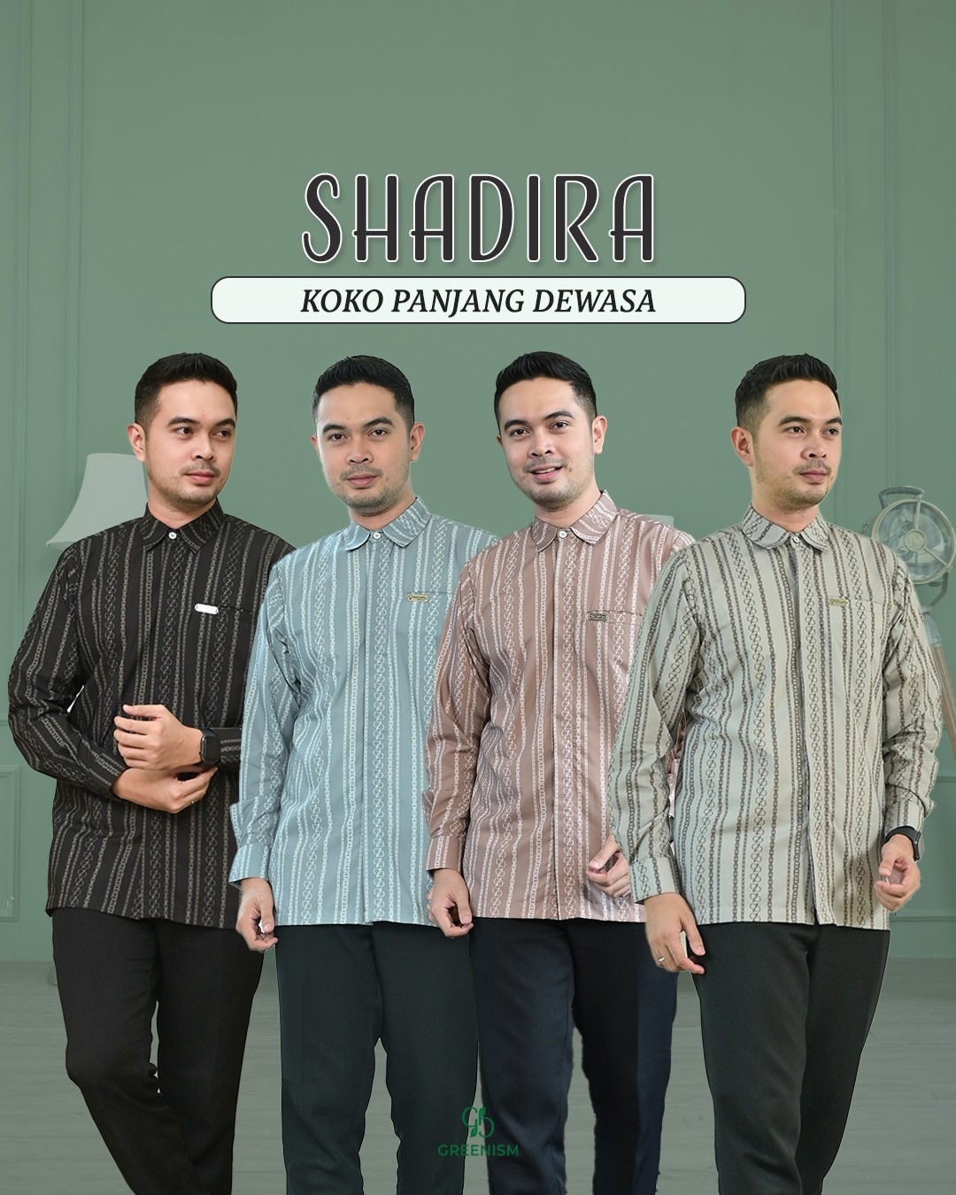 GREENISM - SHADIRA KOKO DEWASA PANJANG I READY STOCK