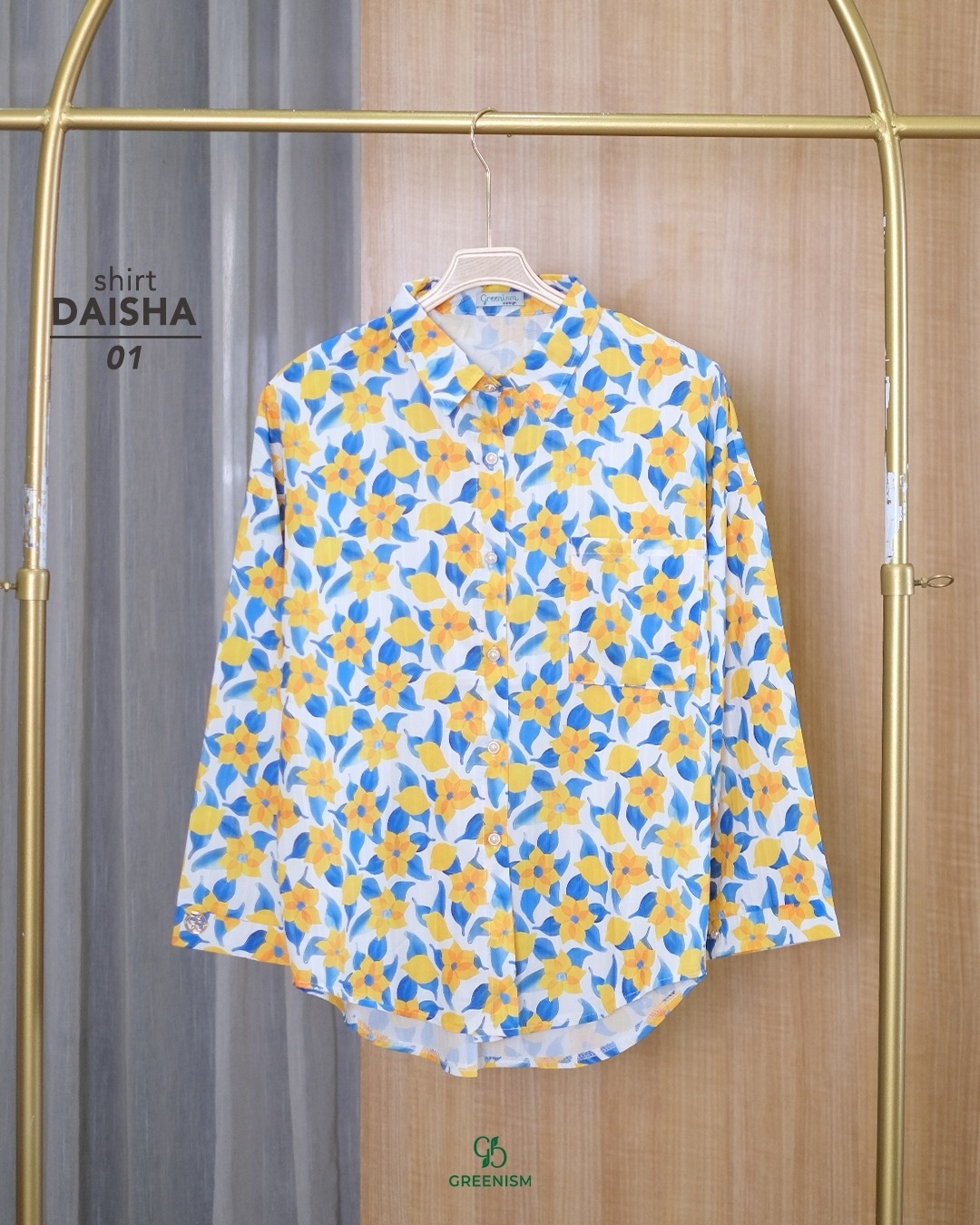 GREENISM - DAISHA SHIRT LINEN