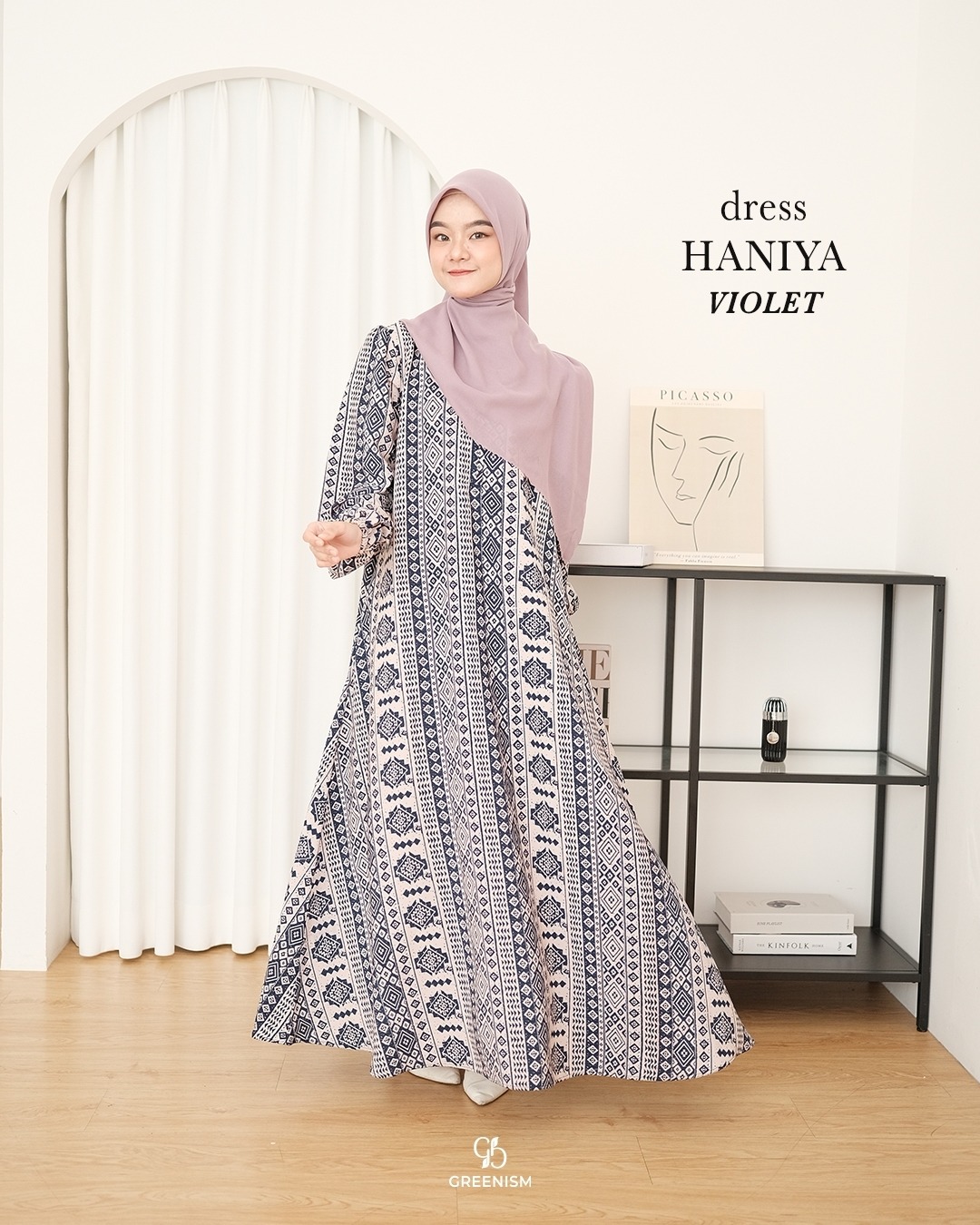 GREENISM - HANIYA DRESS I READY STOCK