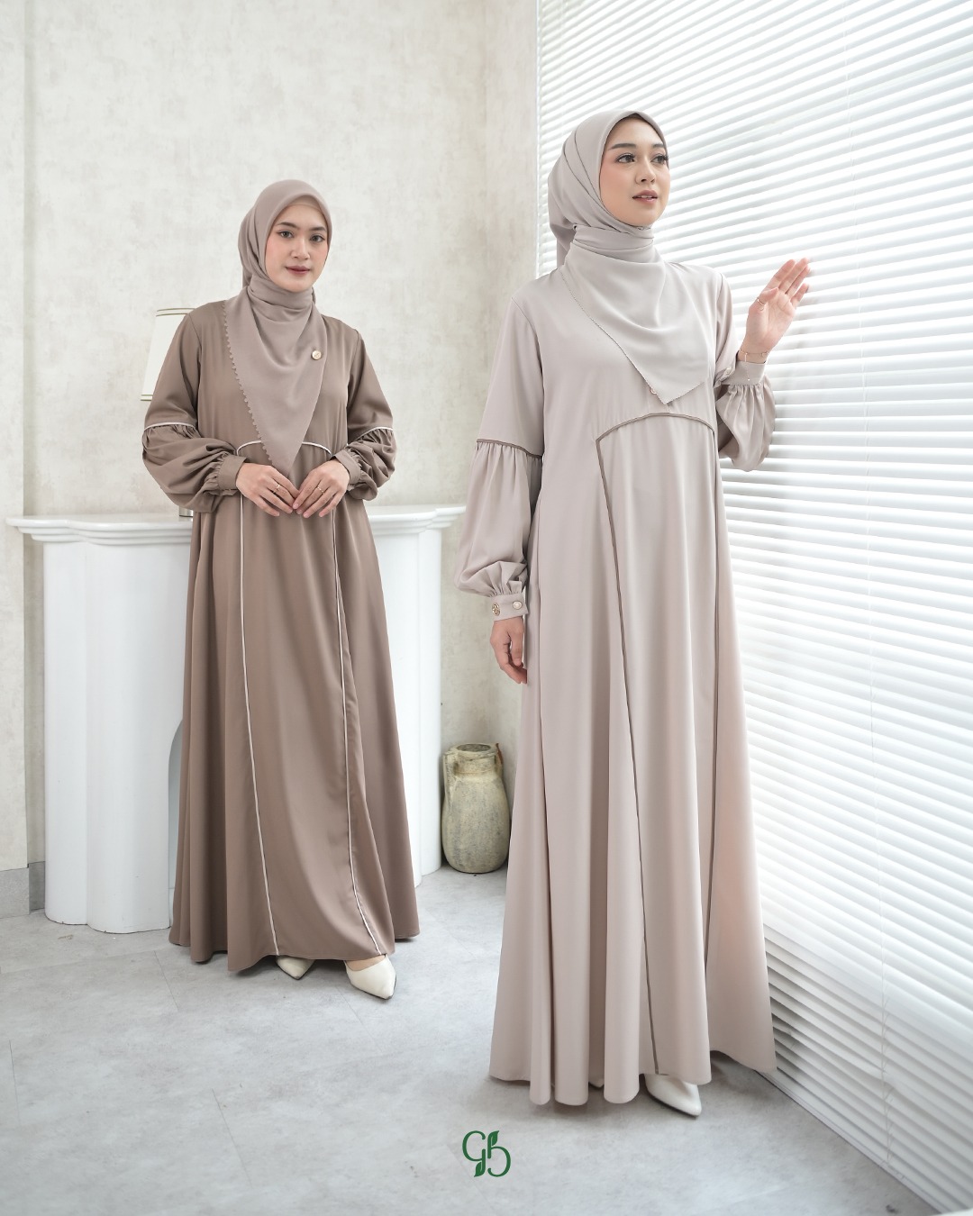 GREENISM - Liana Dress | UV protection Gamis Daily