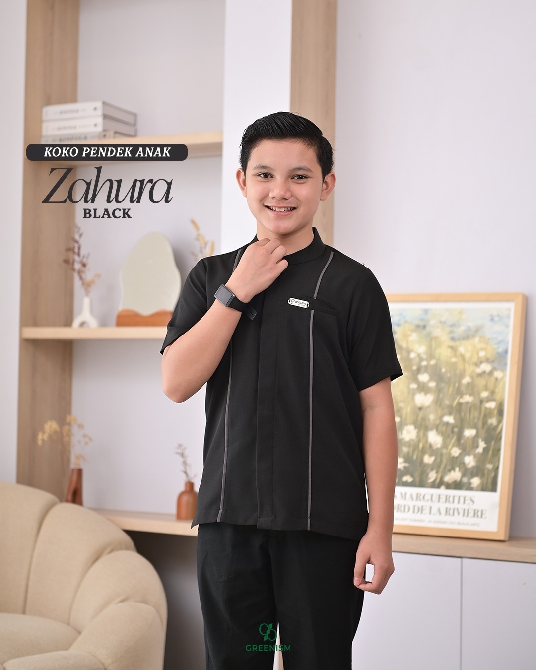ZAHURA KOKO ANAK PENDEK I READY STOCK