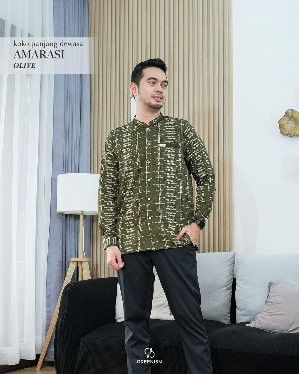 GREENISM - AMARASI KOKO DEWASA PANJANG | READY STOCK