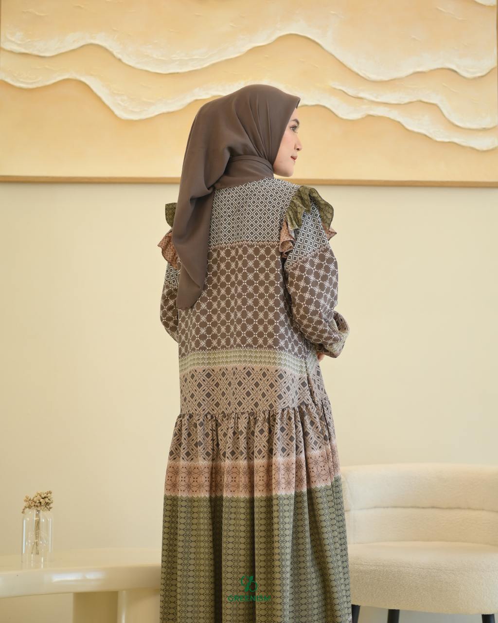 GREENISM | ALESIA DRESS WANITA | READY STOK