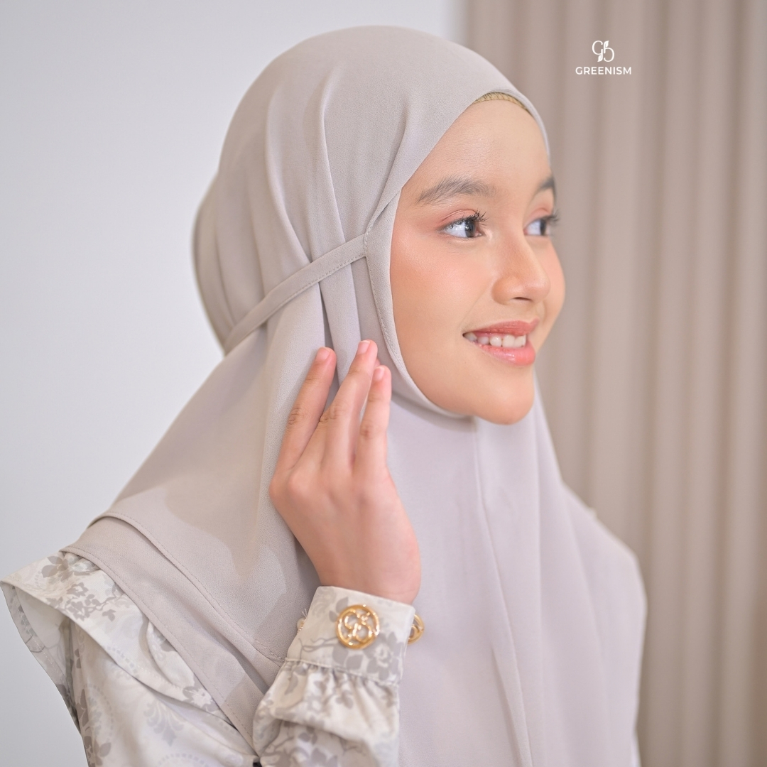 GREENISM | Pre Order | Senada Selaras Bergo Anak | All Color | Sarimbit Terbaru Lebaran 2027