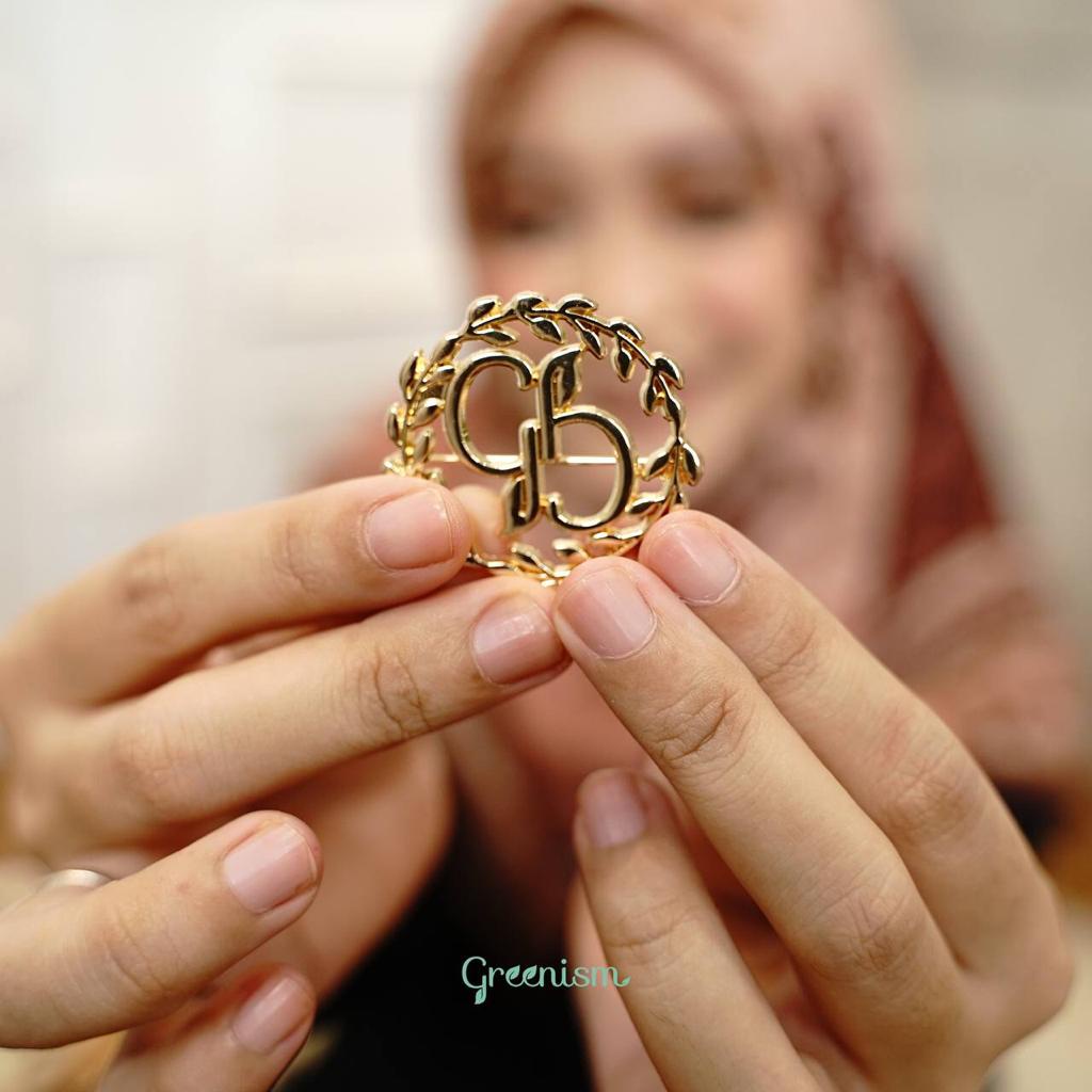 GREENISM - Brooch Signature | Premium alloy