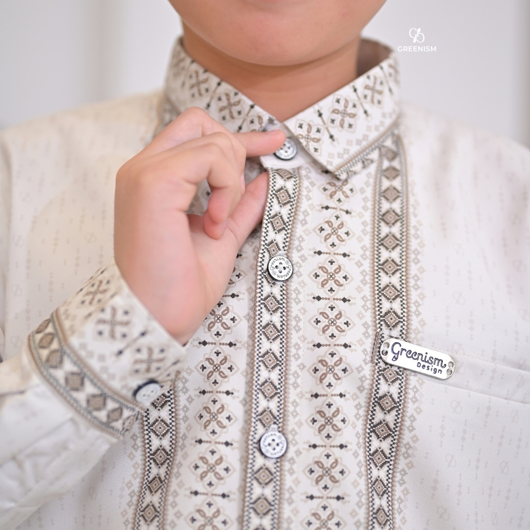Greenism | Ready Stock | Senada Selaras Koko Anak Lengan Panjang | All Color | Sarimbit Terbaru Lebaran 2027