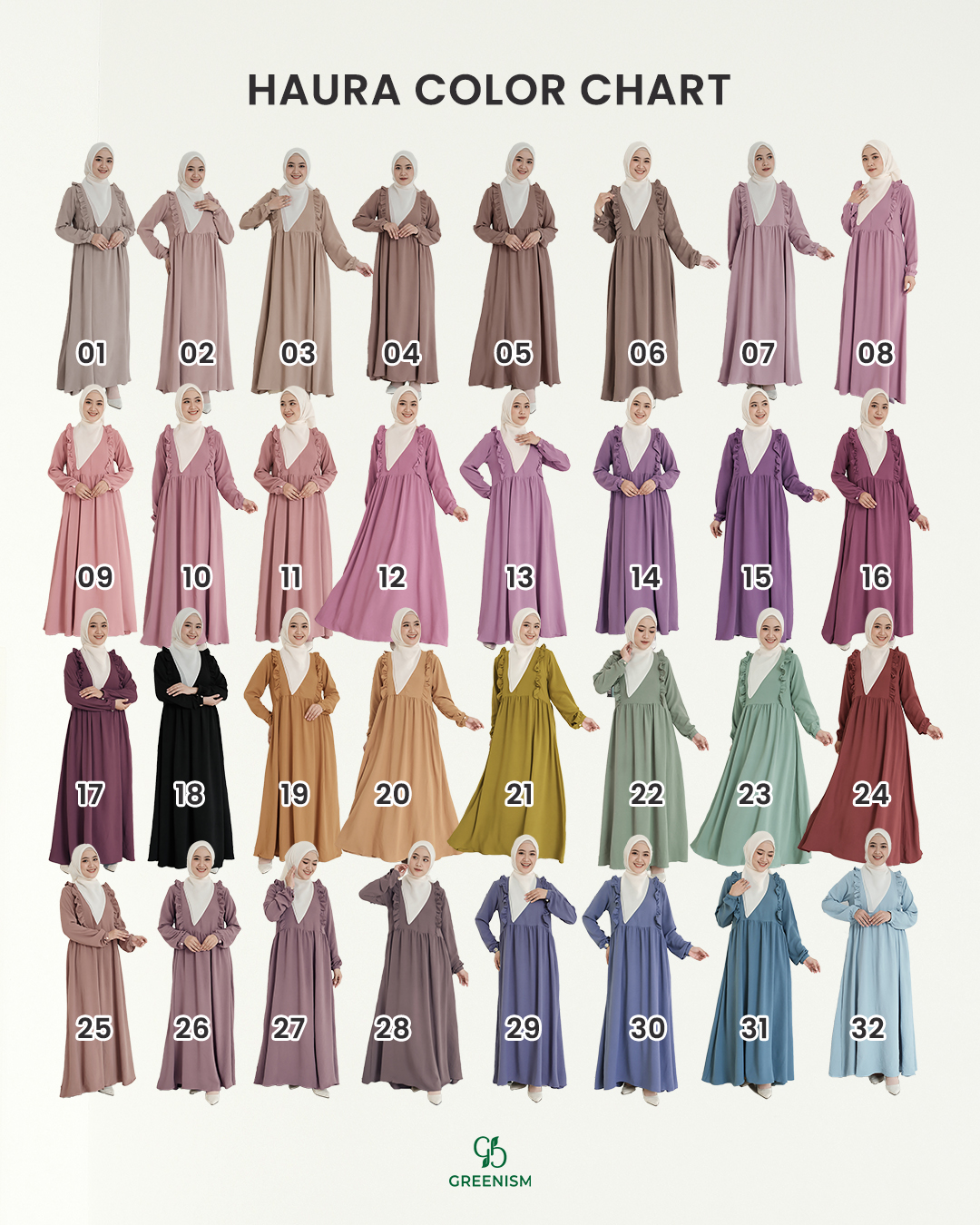 GREENISM - Haura Dress Crinkle PART 2 | Busui friendly Gamis Daily