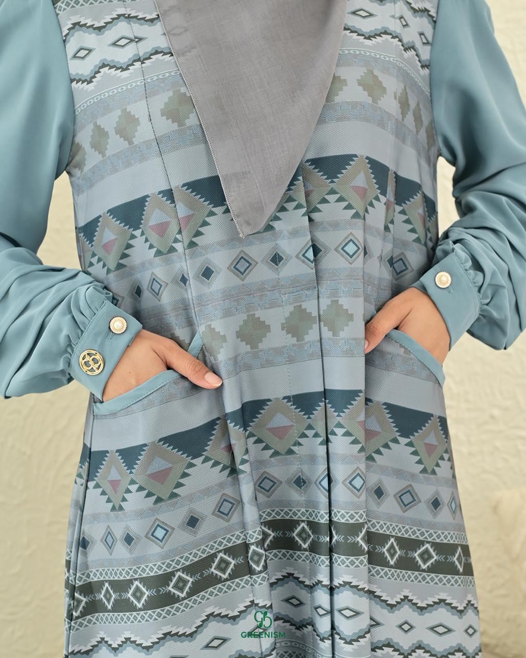 GREENISM - MANERA DRESS I READY STOCK