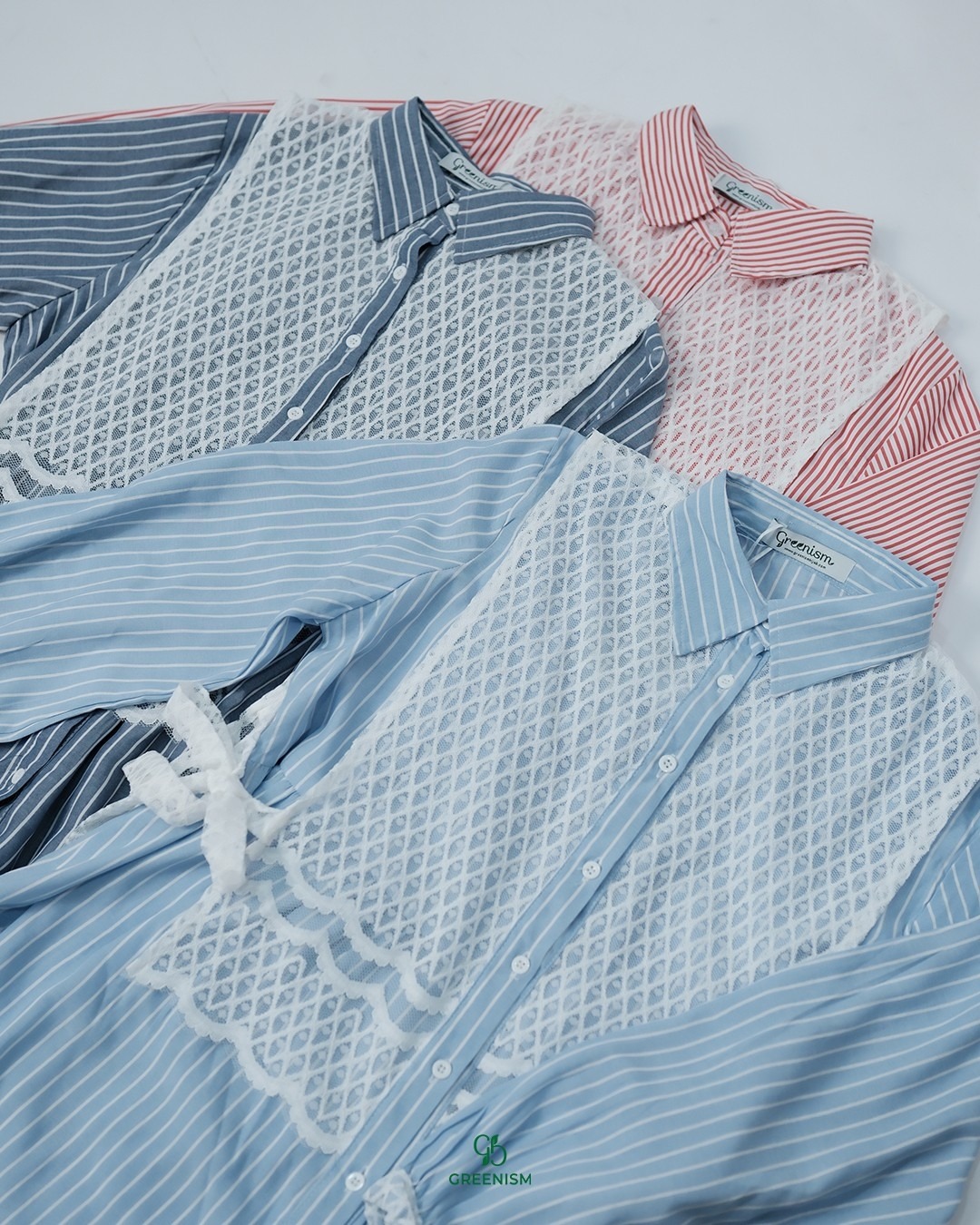 GREENISM - NAHIARA BLOUSE POPLIN